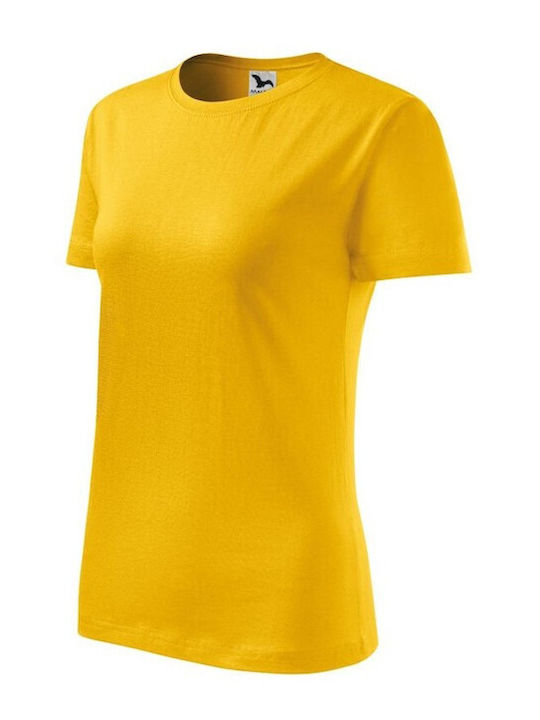 Malfini Women's Short Sleeve Promotional T-Shirt Yellow