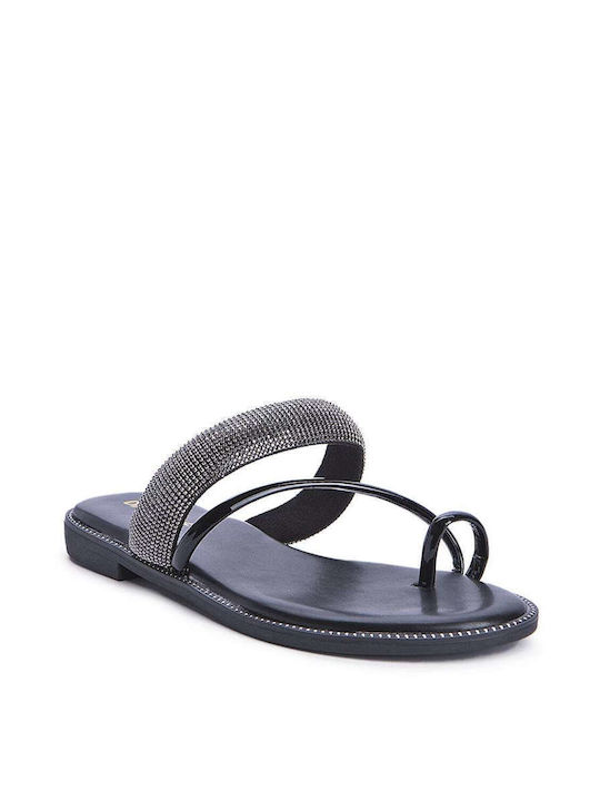 Keep Fred Women's Flat Sandals in Black Color