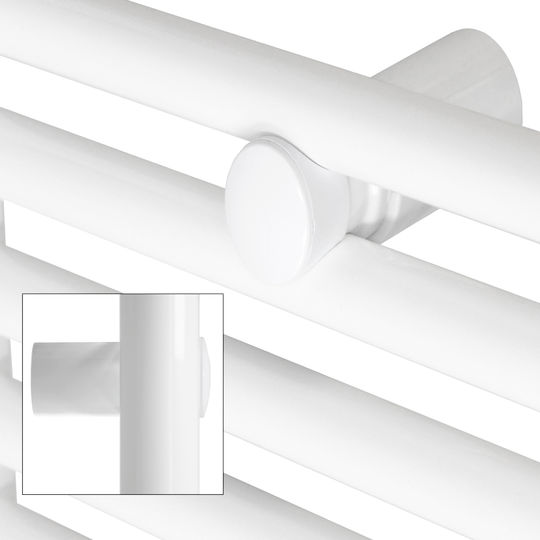 ECD Germany Sahara Electric Towel Rail 1200W 120x75cm White
