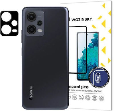 Wozinsky Full Camera Protection Tempered Glass Black for the Redmi Note 12 Pro