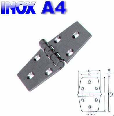 A4 Stainless Steel Cabinet Hinge