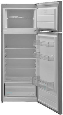 Sharp Ψυγείο Δίπορτο 213lt Υ144xΠ54xΒ57εκ. Inox