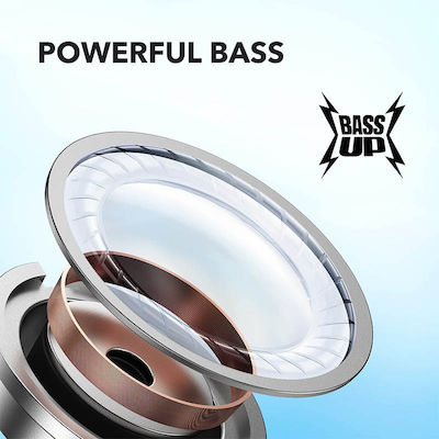 Soundcore by Anker R50i In-ear Bluetooth Handsfree Ακουστικά με Θήκη Φόρτισης Μαύρα