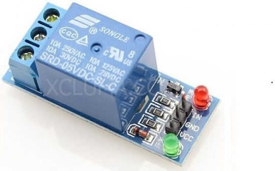 Optum Releu 5V 10A 5V 1-Channel 1-Channel Relay Module Board pentru Arduino HR0047