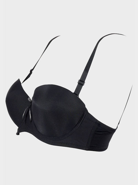 G Secret Push Up Bra Black