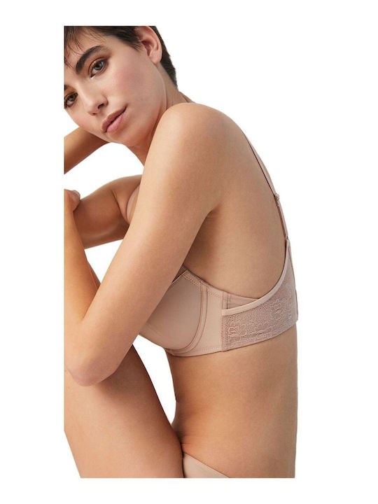 Bra with Light Padding Underwire Beige