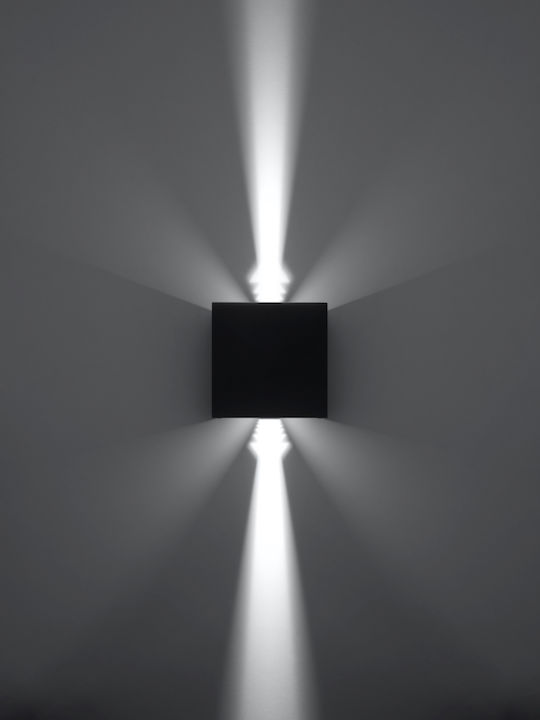 Sollux Стенен Външен Плафон LED IP54 6W 11x11x11εκ.
