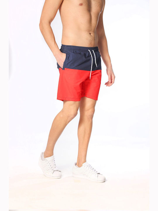 Paco & Co Herren Badebekleidung Shorts Rot