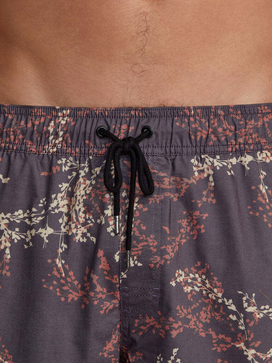 Ανδρικό Μαγιό Σορτς Μωβ Floral