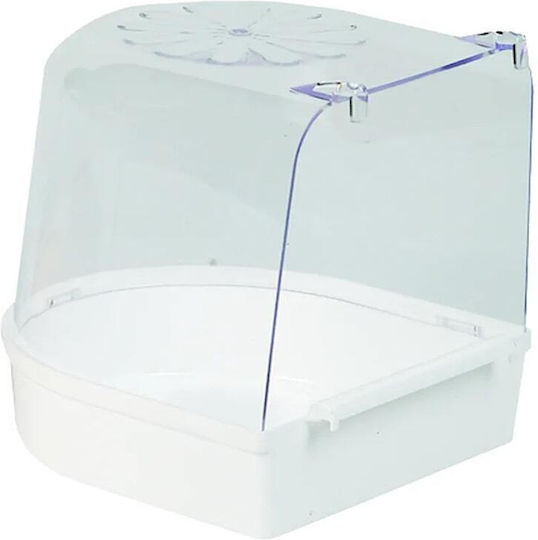 Flamingo Bird Cage Bathtub 14.5x13.6cm