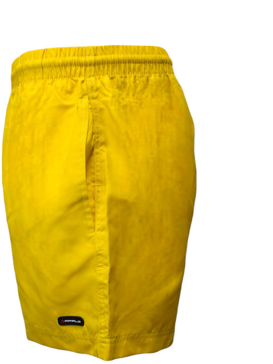 Apple Boxer Men's Swimwear Shorts Yellow