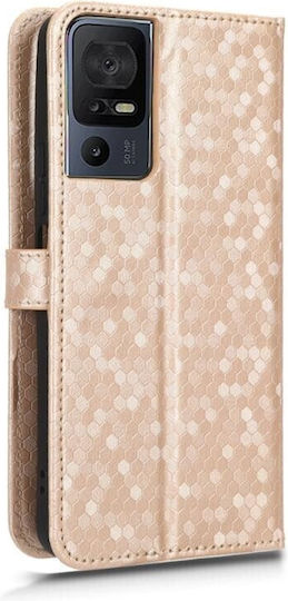 Honeycomb Wallet Auriu (TCL 40 SE)