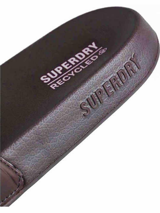 Men's Slides Brown