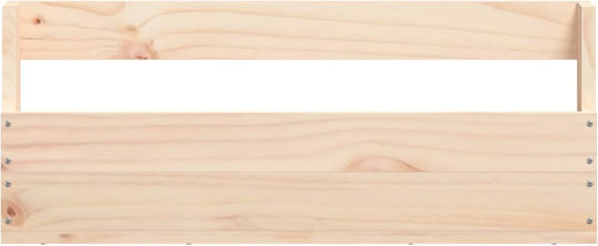 Shoe Organizer Beige 59x9x23cm