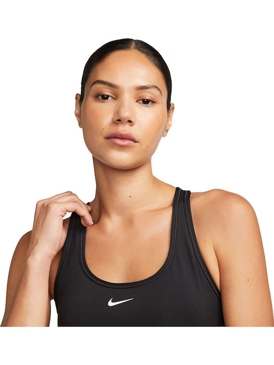Dri-Fit Swoosh Women's Sports Bra without Padding Black