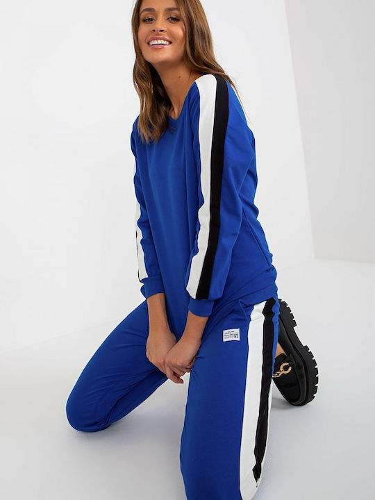 Relevance Damen-Sweatpants-Set Blau