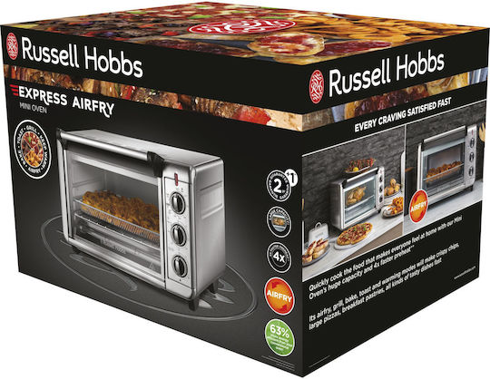 Russell Hobbs Express Air Fry Electric Countertop Oven 12.6L No Burners