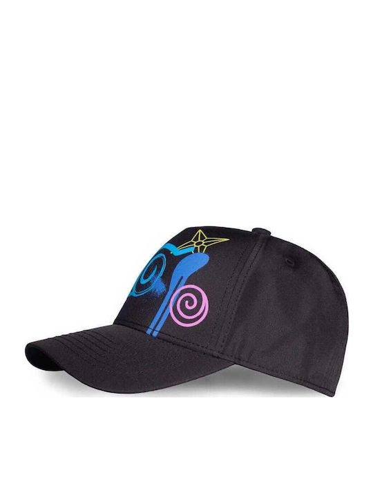 Curved Bill Jockey Μαύρο
