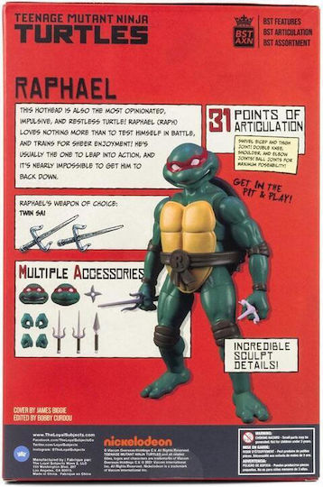 The Loyal Subjects Teenage Mutant Ninja Turtles Raphael Action-Figur 13cm