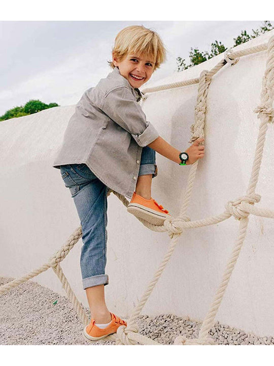 FlikFlak Kids Analog Watch with Fabric Strap Multicolour