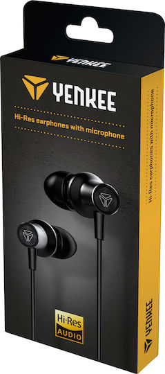 YHP 405 In-Ear Freihändig Kopfhörer mit Stecker 3.5mm Schwarz