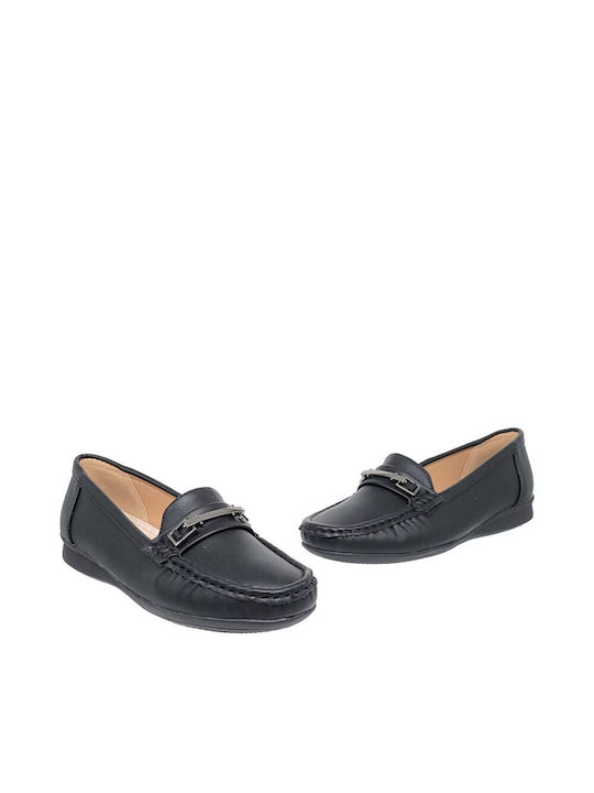 Blondie Women's Moccasins in Black Color