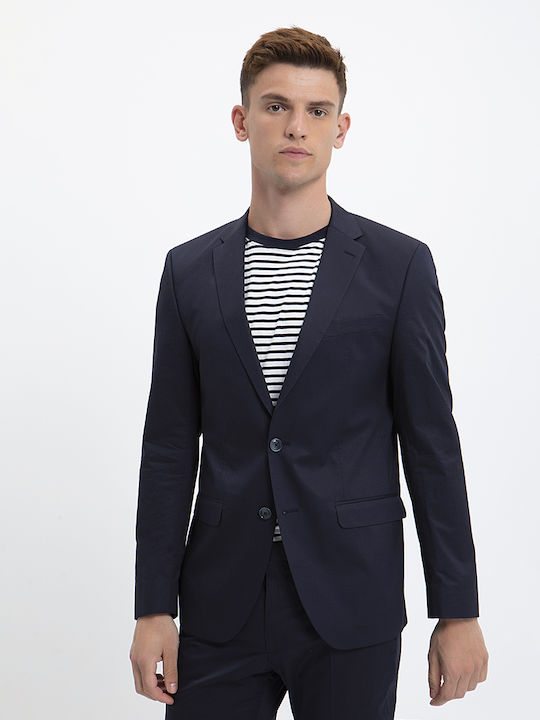 HD x Vardas Suit Modern Fit in Dark Blue Hd X Vardas Dark Blue