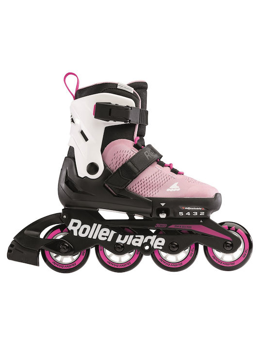 Rollerblade Microblade Inline Αυξομειούμενα Rollers Ροζ Ενηλίκων/Παιδικά