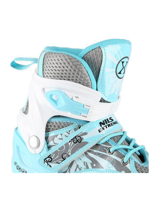 Nils NA 10602A Inline Αυξομειούμενα Rollers Μπλε Παιδικά