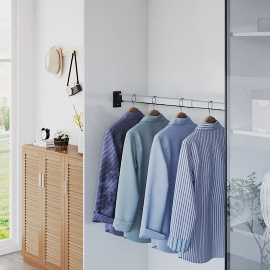 vidaXL Kleiderbügel Silber 344373 2Stück