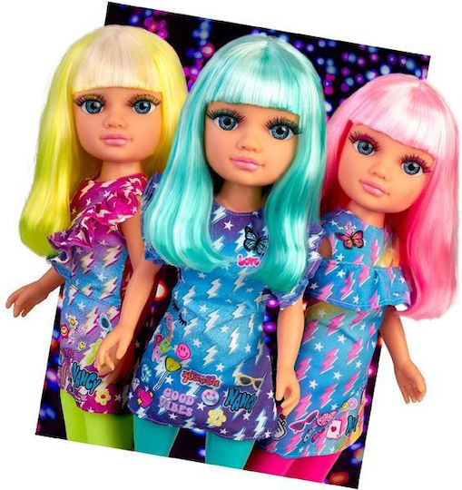 Giochi Preziosi Neon Look Yellow Hair Κούκλα Neon Look Yellow Hair για 3+ Ετών 43εκ.