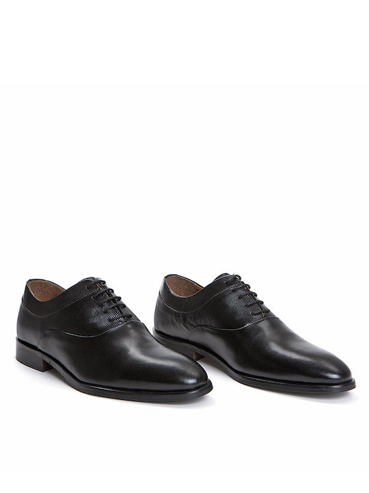 Kaiserhoff Leather Oxford Shoes Kaiserhoff Black