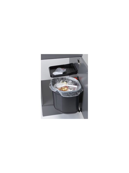 Franke Sorter Min Waste Bin Waste Plastic for Cabinet Gray 17.5lt 1pcs