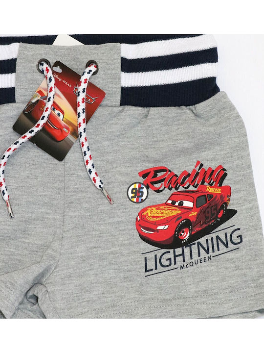 Kids' Shorts/Bermudas Fabric Cars Gray