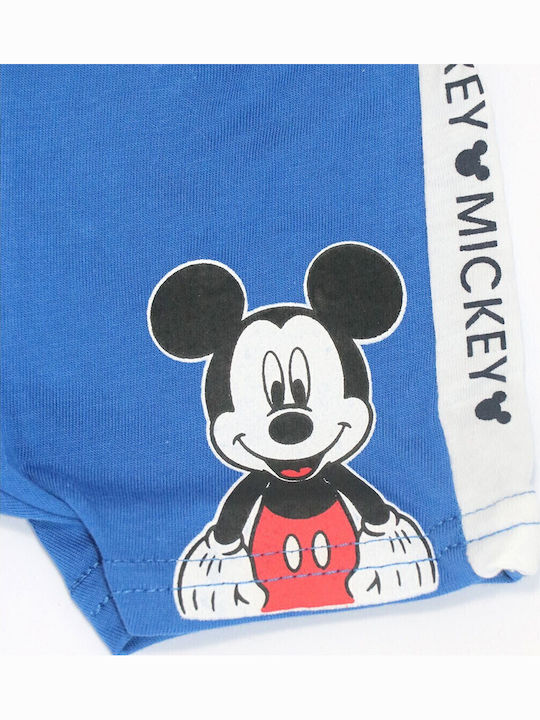 Sport Kinder Shorts Bermudas Mickey Mouse Blau