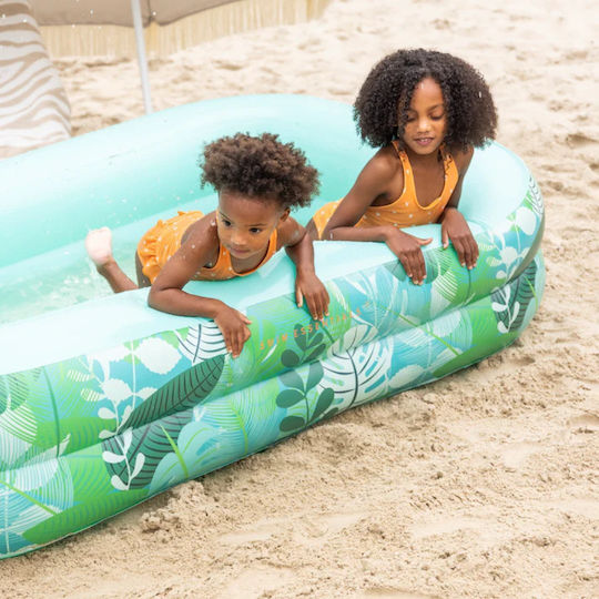 Swim Essentials Детски Басейн 350л Надуваем 211x132x46см Зелен