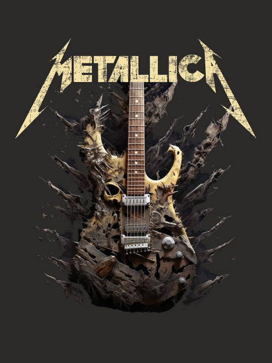 TKT T-shirt Metallica σε Μαύρο χρώμα