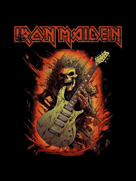 TKT T-shirt Iron Maiden Gray Cotton