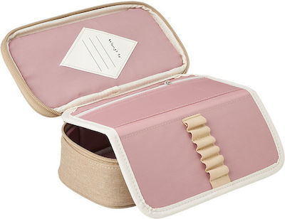 Fabelab Pencil Case with 1 Compartment Beige