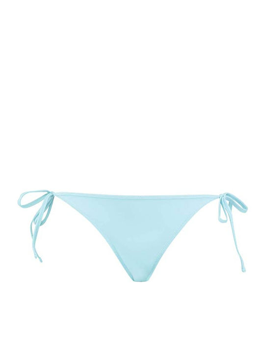 Bikini Brazil με Κορδονάκια Γαλάζιο