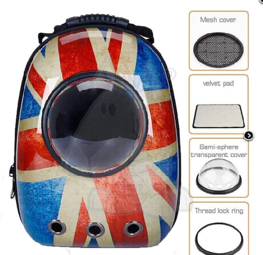 K9 Backpack Dog/Cat Carrying White Backpack L32xW25xH47cm
