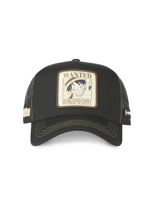 Capslab Classic CL Trucker Cap Black