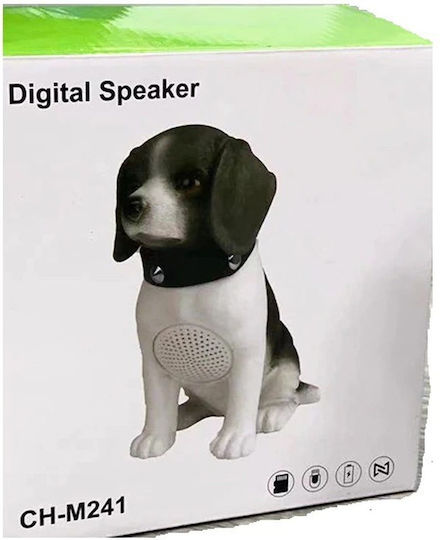 CH-M241 Dog Digital Bluetooth-Lautsprecher 3W Schwarz