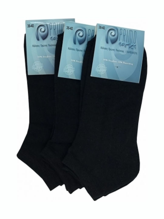 Prive Underwear Γυναικείες Κάλτσες Μαύρες 3Pack