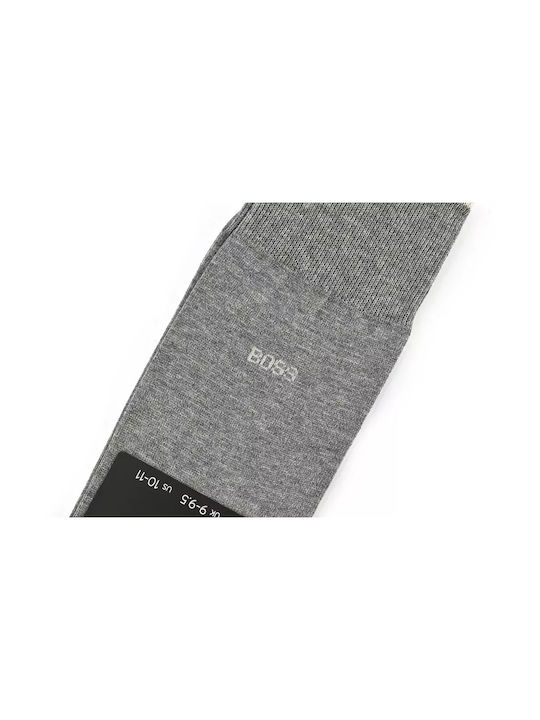 Hugo Boss Men's Solid Color Socks Gray