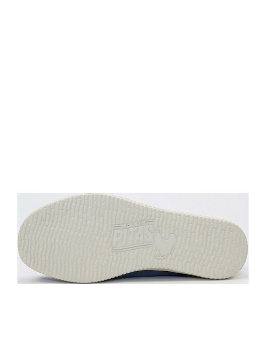 Ανδρικά Μοκασίνια Washed Blue