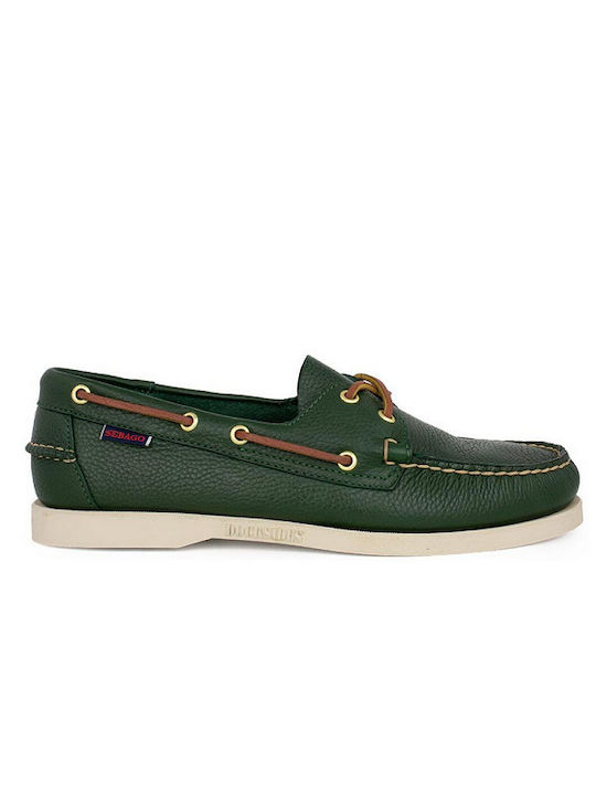 DOCKSIDES PORTLAND Men's Moccasins Green