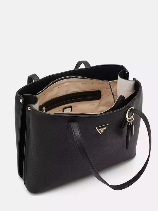 HWBG8778230 Geantă de damă Shopper De umăr Neagră