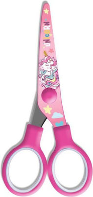 Diakakis Children's Scissors for Crafts 13.5cm with Metallic Blade Pink