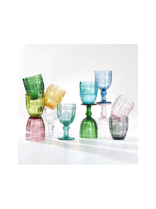 Butlers Glas Wasser aus Glas in Rosa Farbe Kelch 250ml